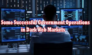 Some Successful Government Operations in Dark Web Markets